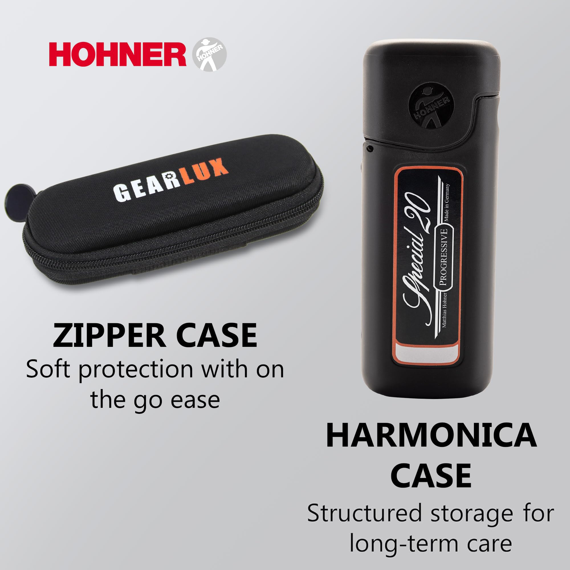 美しい　小さな　C ハーモニカ　HOHNER 箱付き Amazon | Hohner Special 20 Harmonica - Key of C Bundle with Zip
